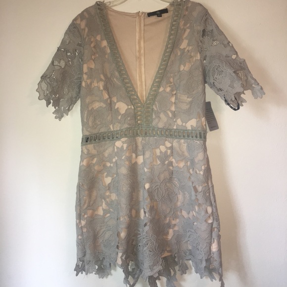 Missguided Dresses & Skirts - Missguided Lace Romper